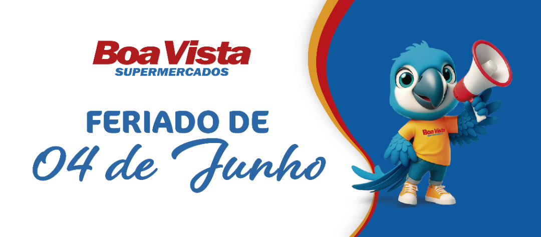 Horários Feriado de 04 de Junho